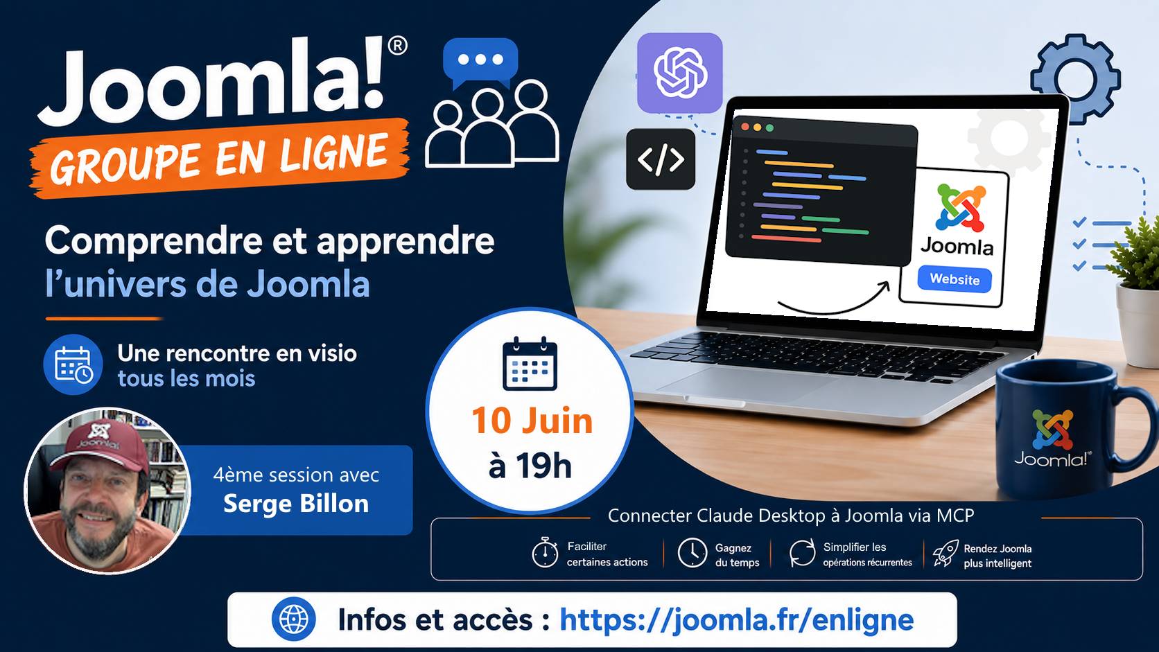 Connecter Claude Desktop à Joomla 5 via MCP